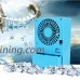 Portable Multi Functional Fan & Air Cinditioner  Elevin(TM) Portable Air Conditioner Fan Mini Evaporative Air Circulator Cooler Humidifier (Blue) - B07F8KVKR5